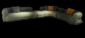 Sculptural modular sofa · BS-LS003