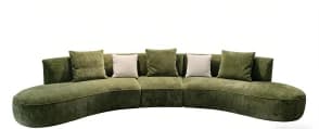 Curved three-seater · BS-LS004